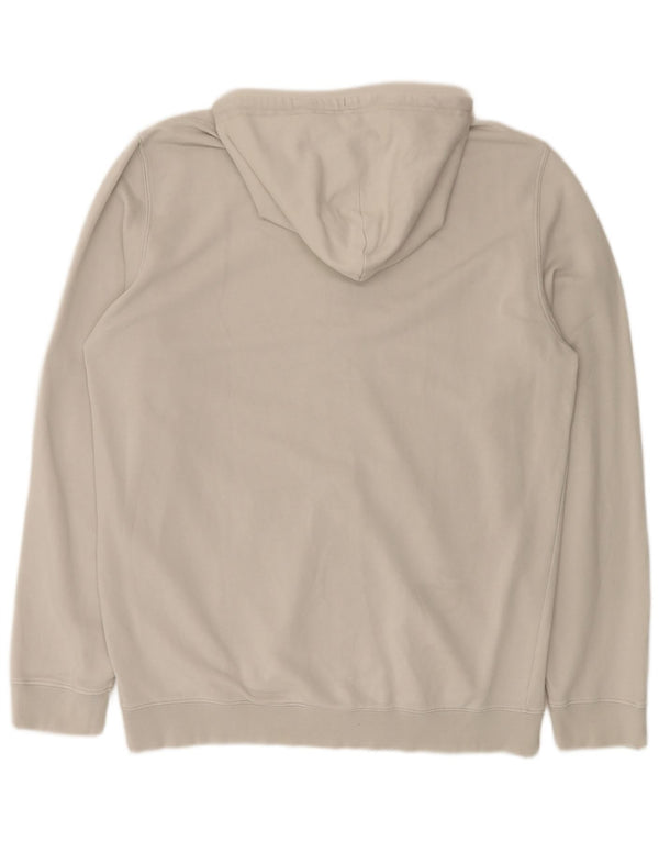 Maglione con cappuccio e zip da uomo Champion 3XL cotone grigio