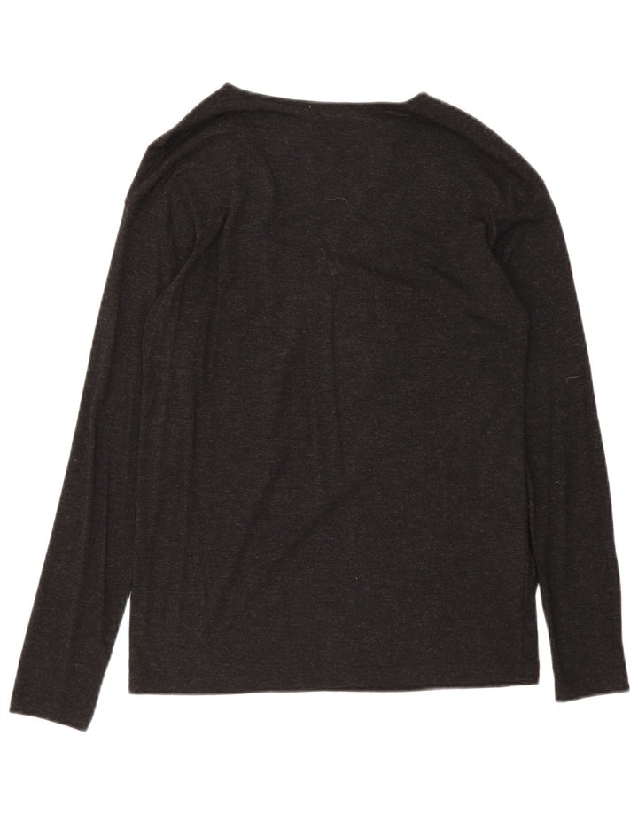 Top da donna a maniche lunghe Massimo Dutti UK 12 medio nero