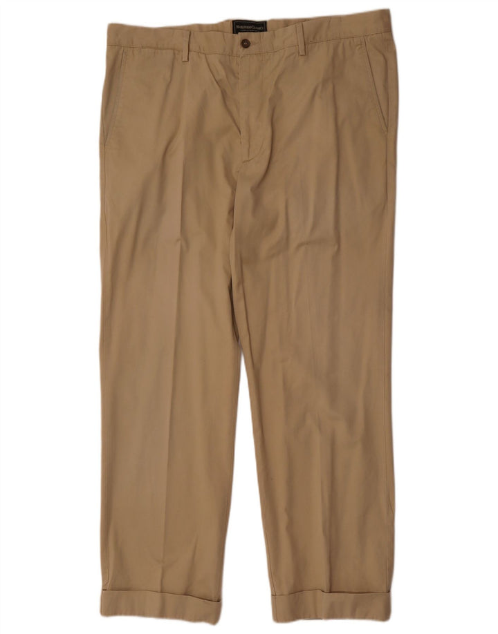 Pantaloni chino dritti da uomo Marlboro Classics W38 L30 Beige