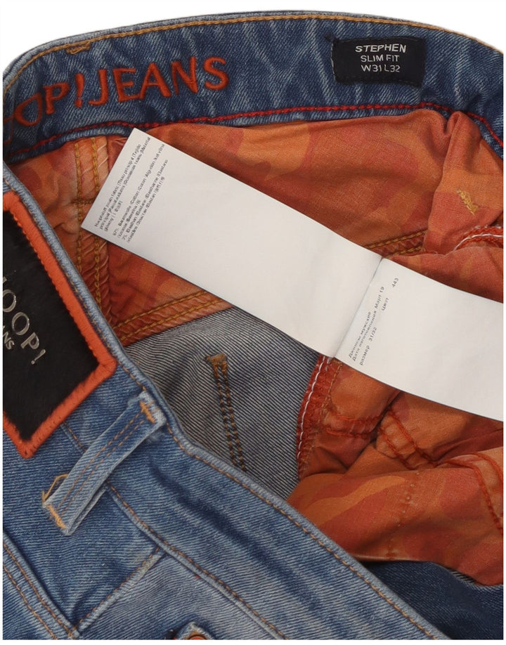 Jeans Joop da uomo Stephen Slim W31 L32 cotone blu