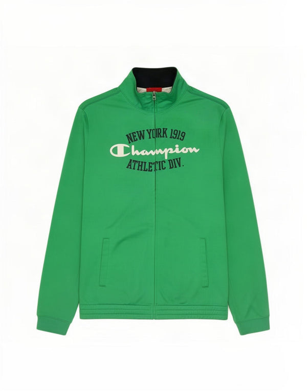 Giacca da tuta grafica Champion da ragazzo 13-14 anni XL Verde