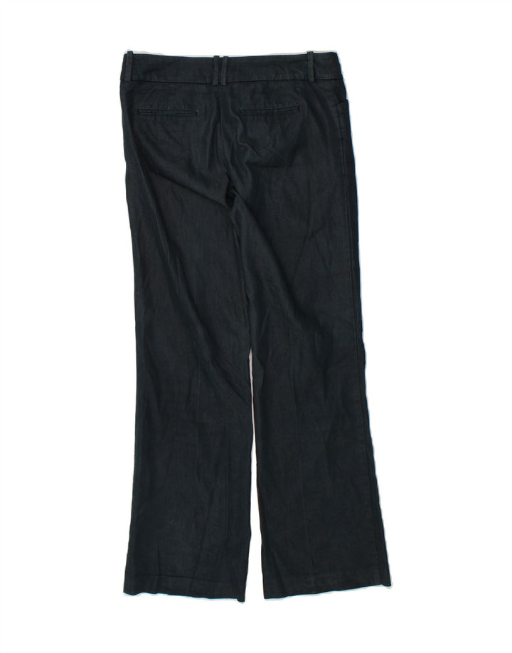 MOSSIMO Womens Bootcut Casual Trousers US 4 Small W30 L31 Navy Blue Cotton Vintage Mossimo and Second-Hand Mossimo from Messina Hembry 