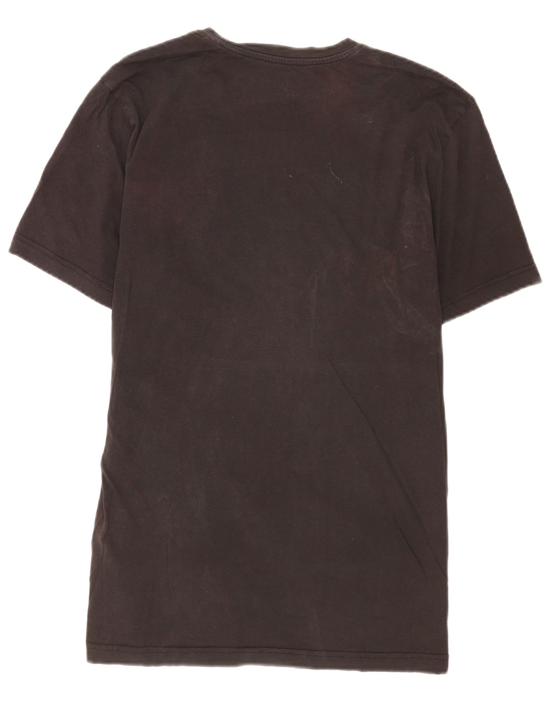 T-shirt grafica da uomo Reebok Top grande in cotone nero