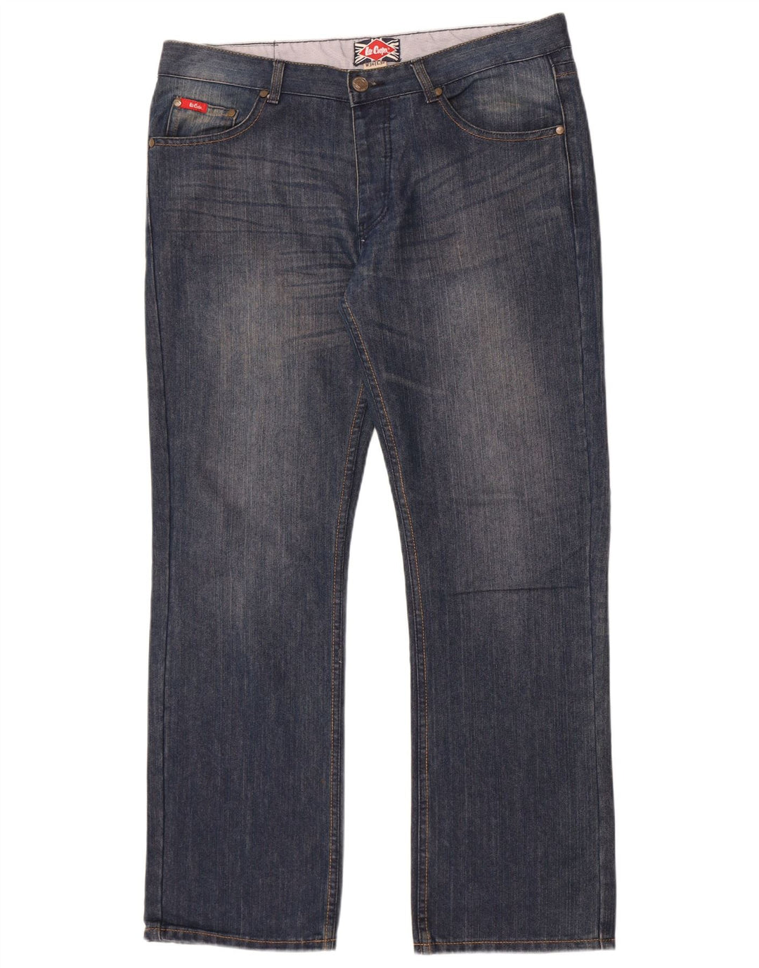 Jeans dritti da uomo Lee Cooper W36 L32 cotone blu