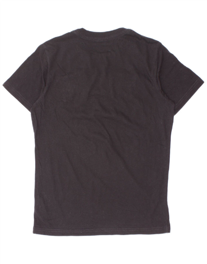T-shirt grafica da bambino Diesel Top 9-10 anni in cotone nero