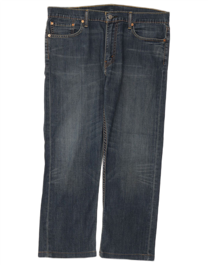 Levi's Uomo 504 Jeans dritti W36 L27 Cotone Blu