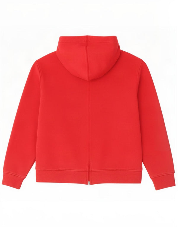 Maglione con cappuccio e zip grafica per ragazzi Gap 12-13 anni XL in cotone rosso