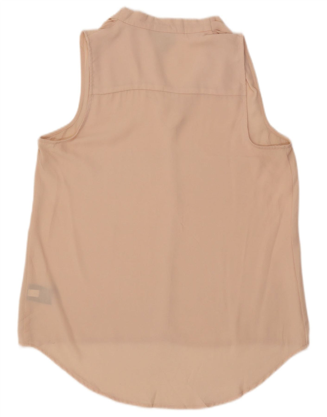 Mossimo Camicetta senza maniche lunga da donna UK 14 Poliestere rosa medio