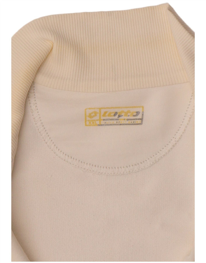 Giacca da tuta da donna LOTTO UK 20 2XL Colorblock bianco