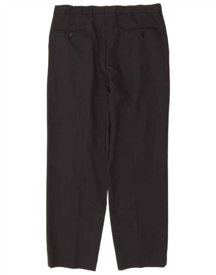 Pantaloni da completo da uomo Ferre W34 L31 neri