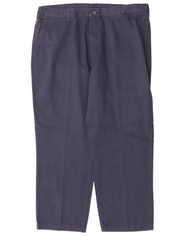 Pantaloni chino dritti da uomo LEE W40 L29 in cotone blu navy