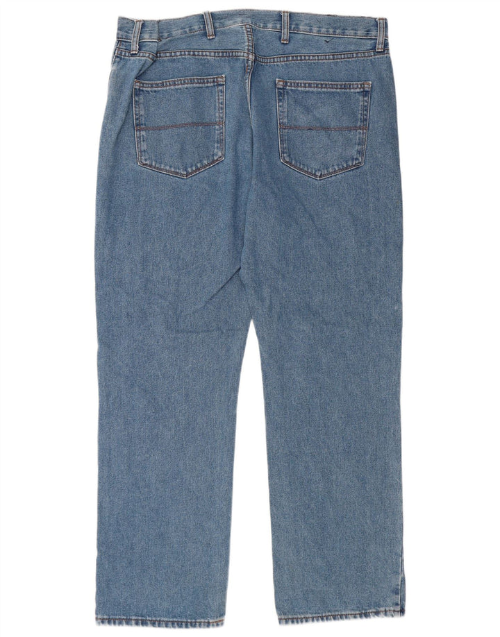 Jeans dritti da uomo Marks & Spencer W36 L29 cotone blu