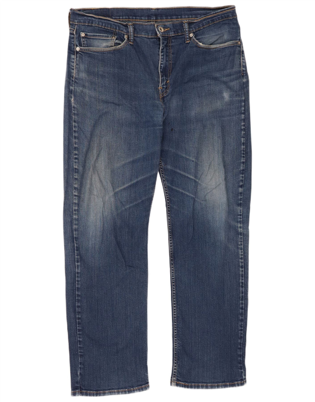 Levi's Uomo 514 Jeans dritti W36 L32 Cotone Blu