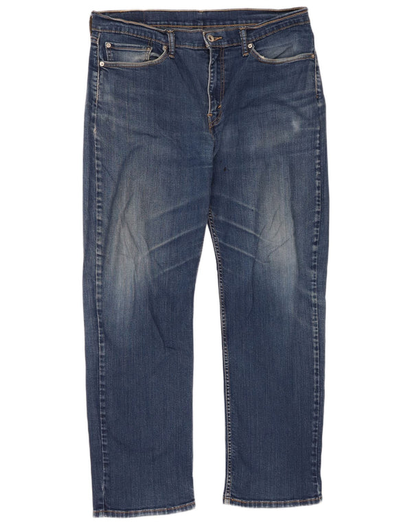 Levi's Uomo 514 Jeans dritti W36 L32 Cotone Blu