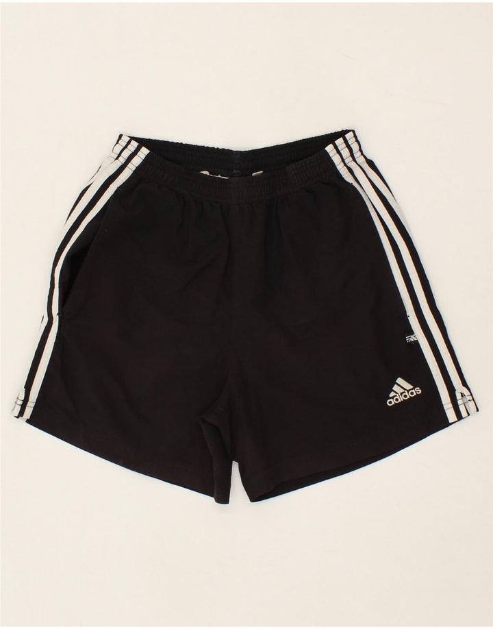 ADIDAS Boys Sport Shorts 13-14 Years Black Polyester Vintage Adidas and Second-Hand Adidas from Messina Hembry 
