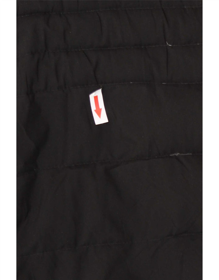 Giacca imbottita da donna Massimo Dutti UK 10 piccola poliestere nero