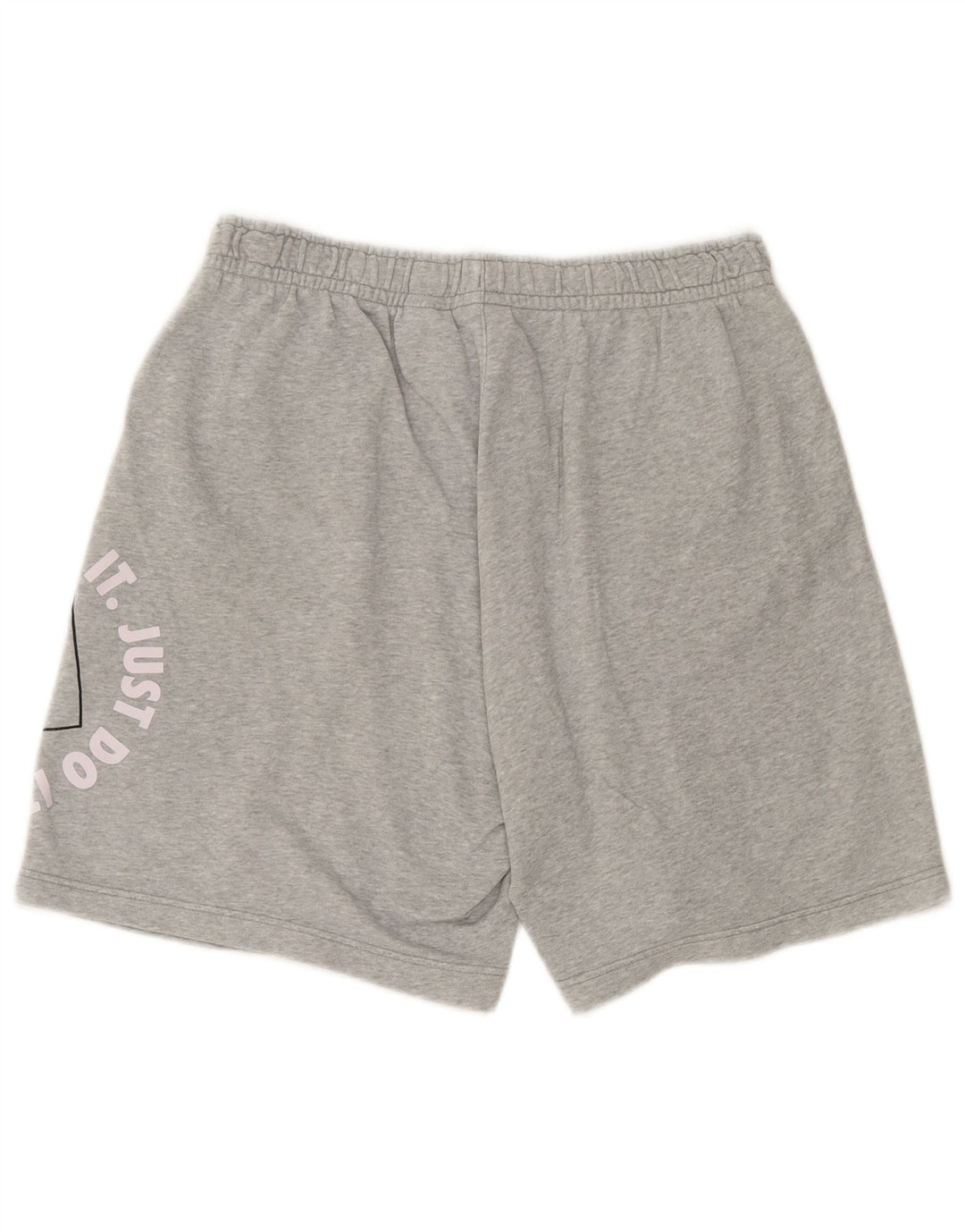 Pantaloncini sportivi Nike da uomo con grafica grande, cotone chiazzato grigio