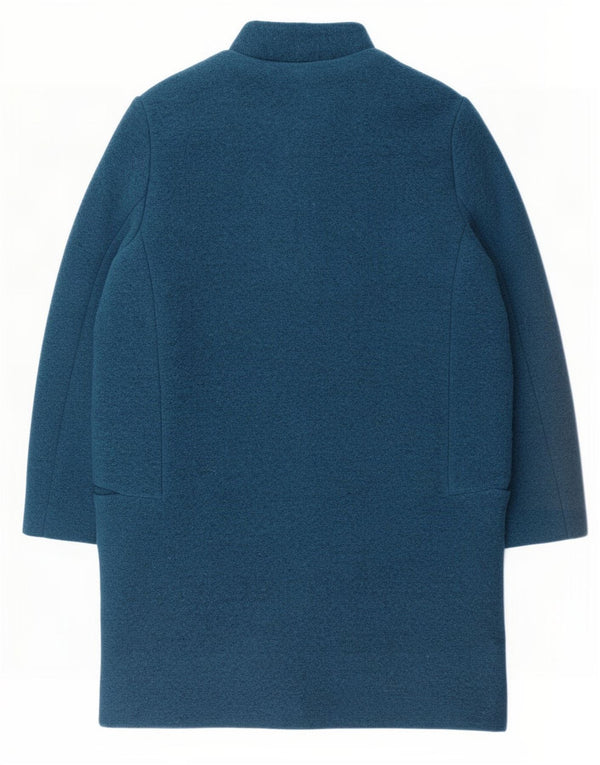 Soprabito da donna Zara UK 14 poliestere blu navy medio
