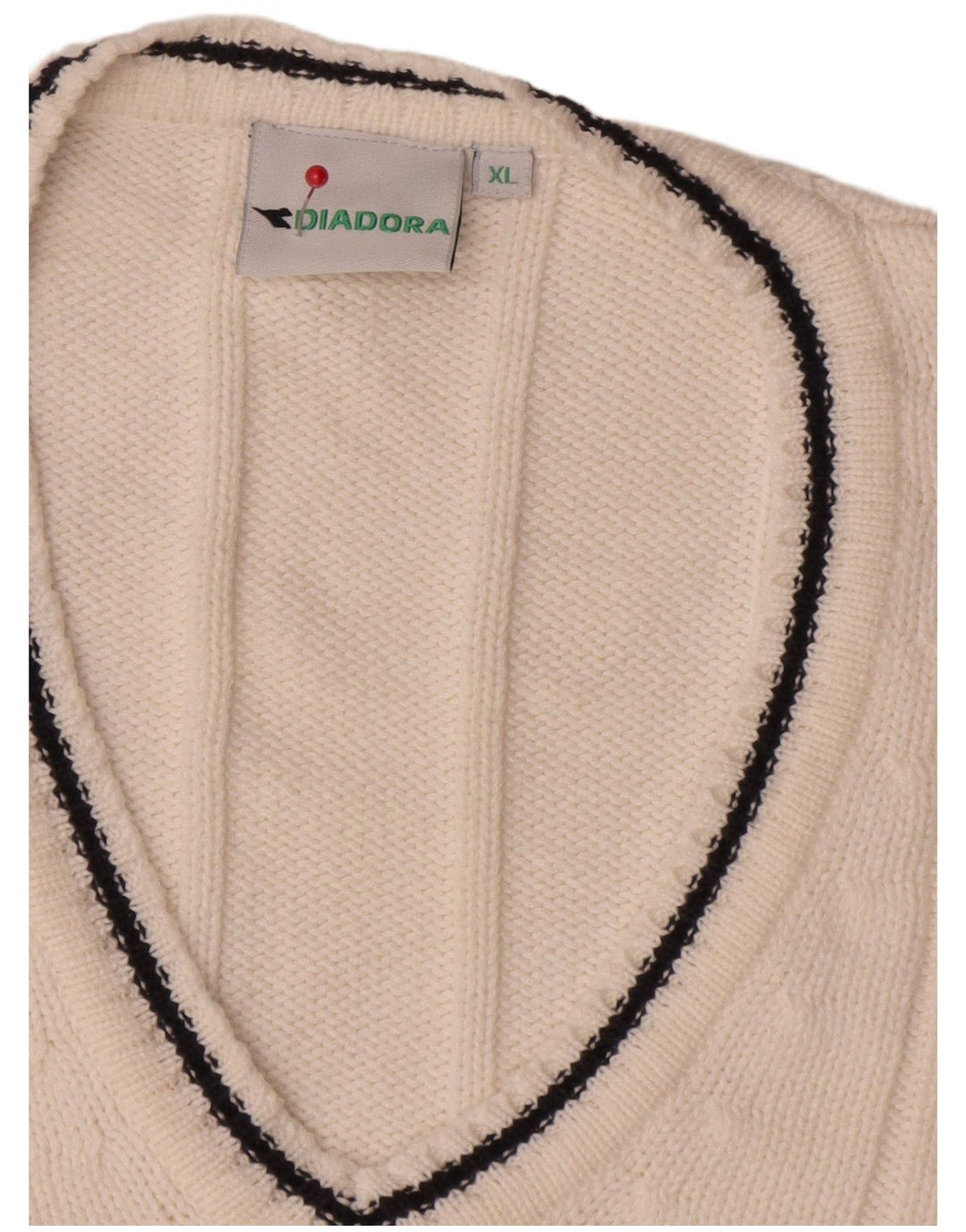 Canotta Uomo Diadora XL in Cotone Bianco
