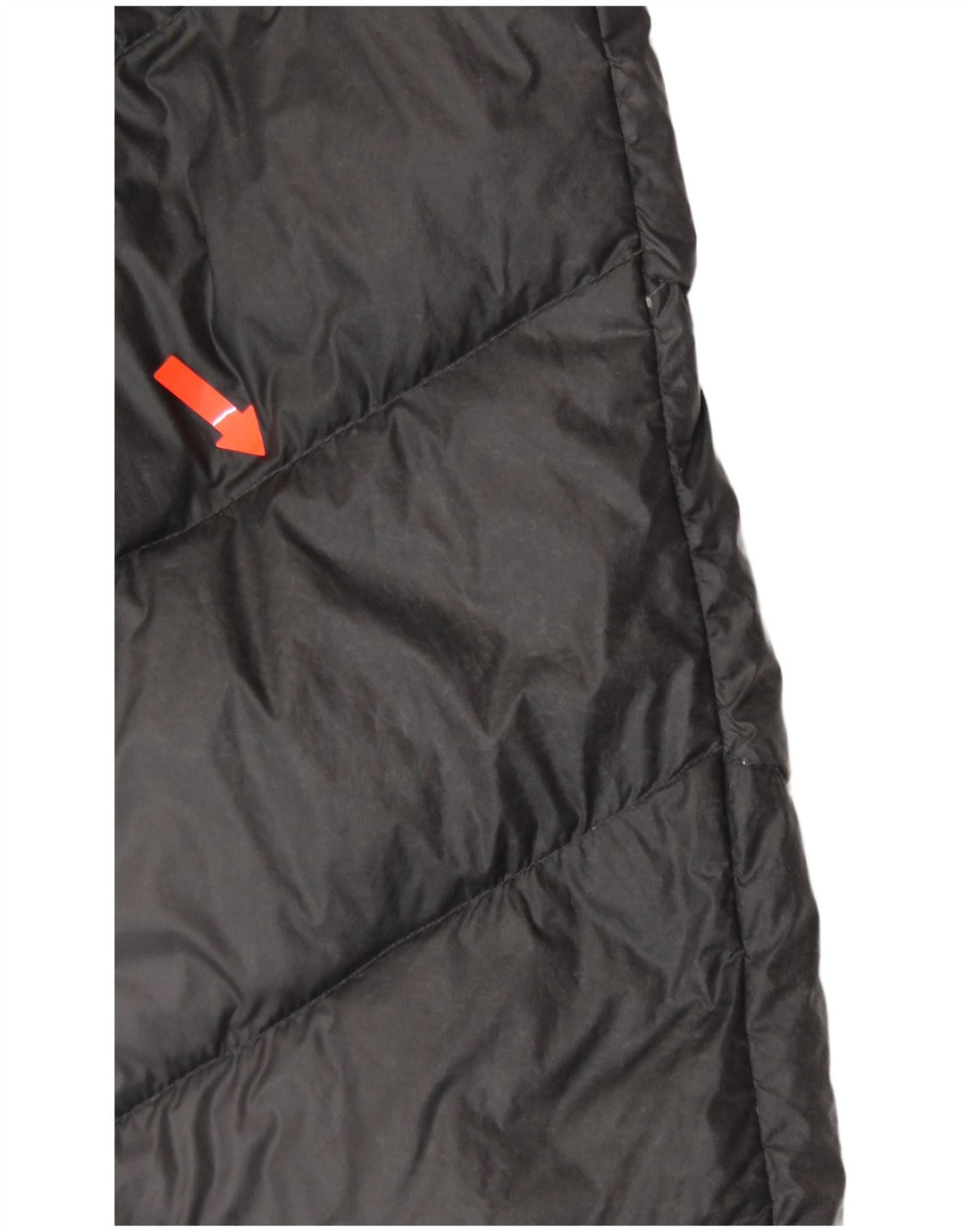 MICHAEL KORS Cappotto imbottito con cappuccio da donna UK 18 XL Nylon grigio