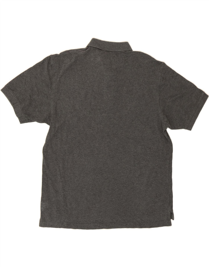 IZOD Mens Polo Shirt Large Grey Cotton Vintage Izod and Second-Hand Izod from Messina Hembry 