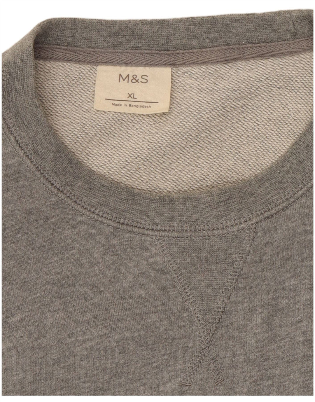 Felpa da uomo Marks & Spencer maglione XL grigio