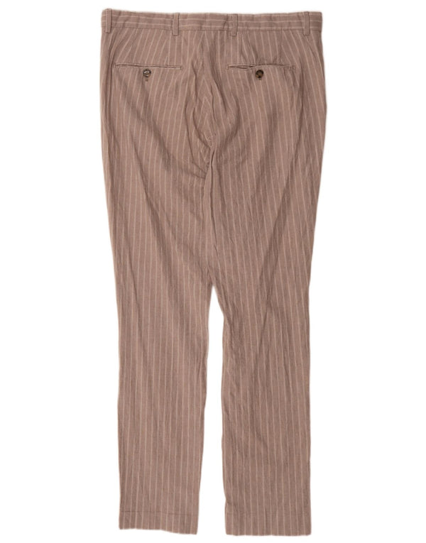 Pantaloni chino slim da uomo Jack & Jones IT 52 XL W36 L31 a righe grigie