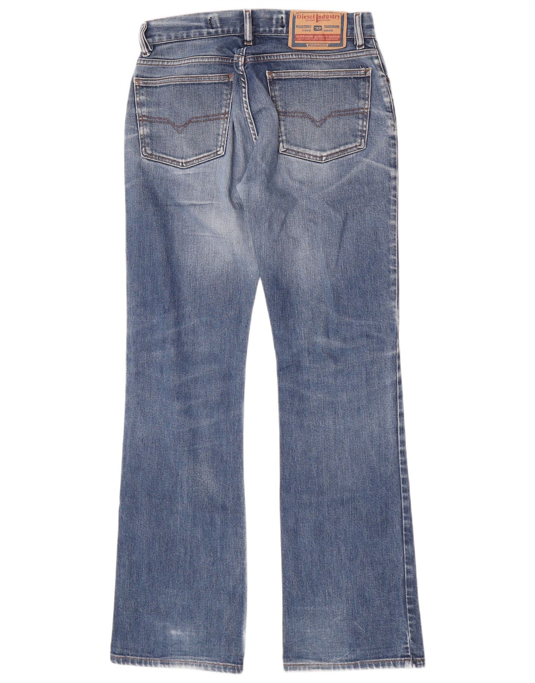 Jeans bootcut da donna Diesel W31 L33 in cotone blu