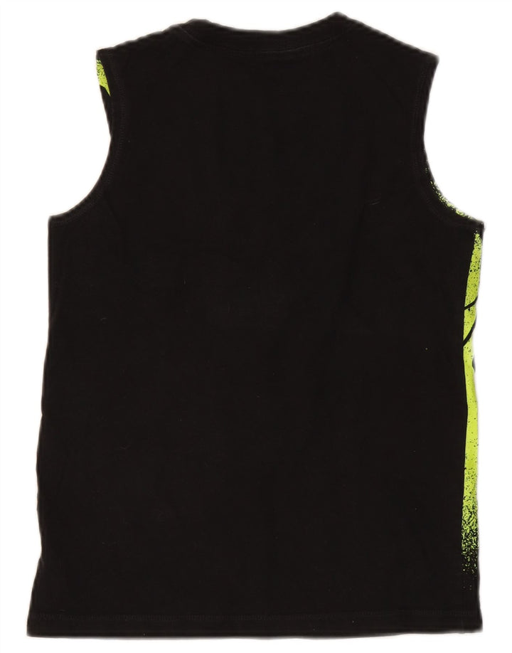 Canotta grafica per ragazzi Starter 10-11 anni Large Black Colourblock
