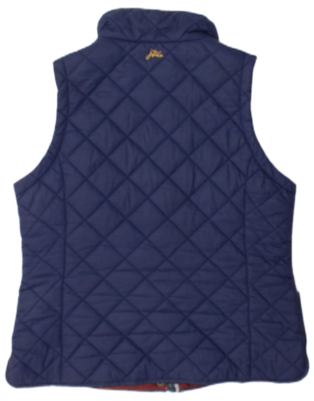 Gilet trapuntato da donna Tom Joule UK 14 Large Blu Navy in poliammide
