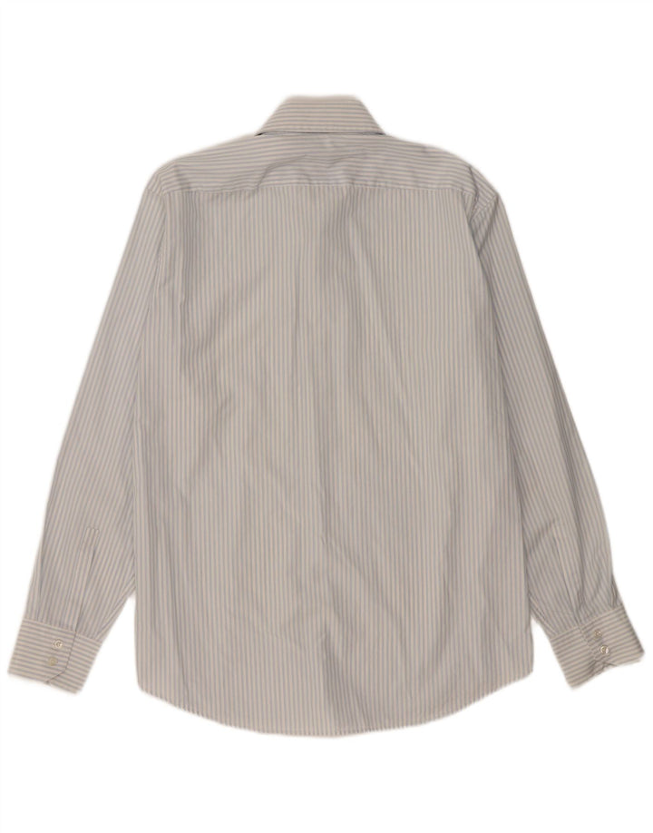 Camicia da uomo vestibilità regolare Hugo Boss taglia 41 16 grandi righe blu