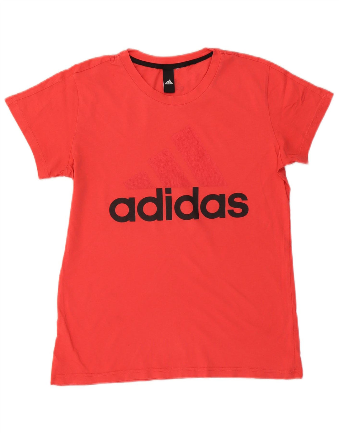 T-shirt grafica da donna ADIDAS Top UK 14 rosso medio