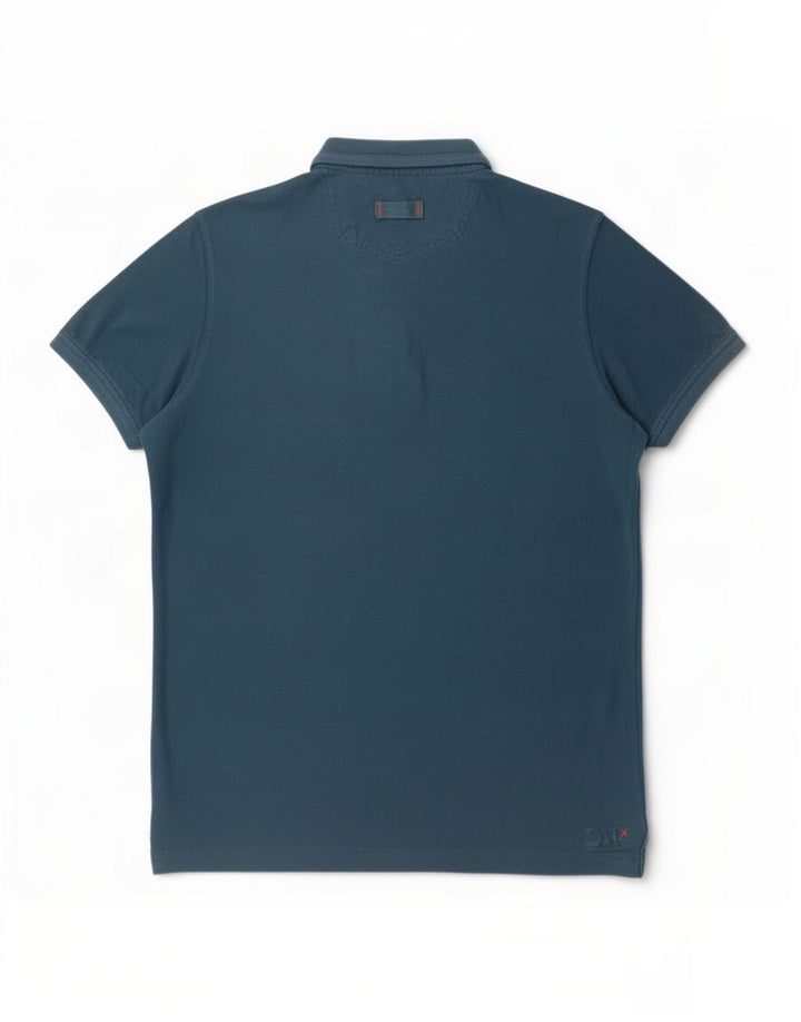 Polo da uomo Fat Face 2XL in cotone blu