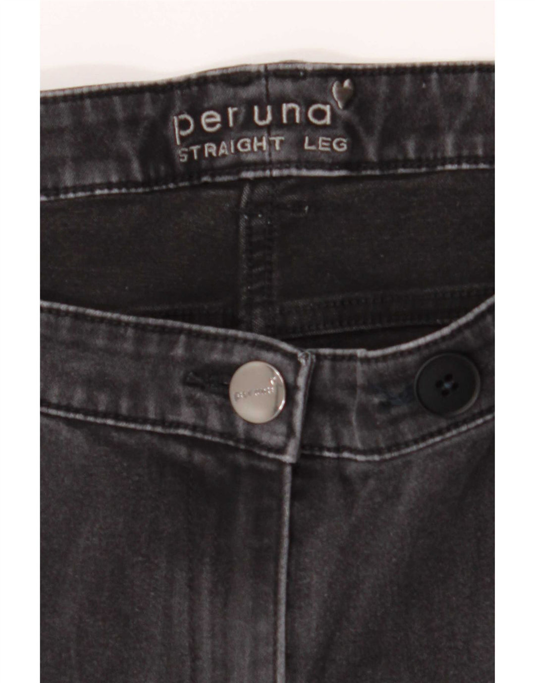 Marks & Spencer Jeans dritti Per Una da donna W38 L29 Grigio