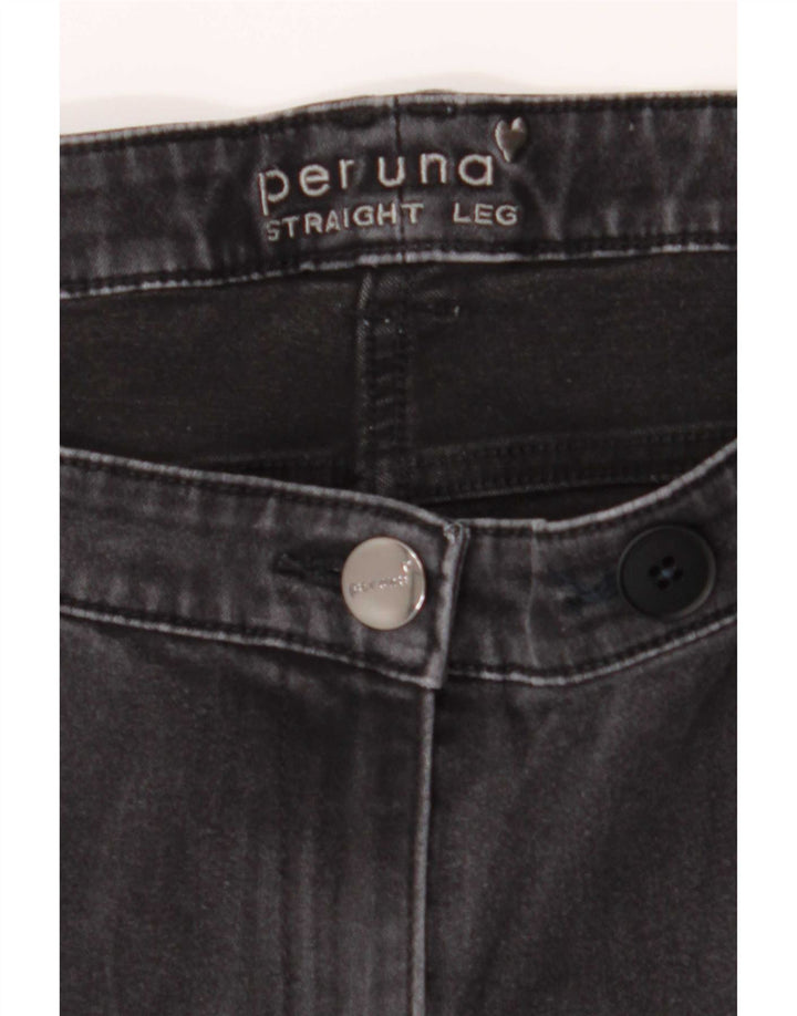 Marks & Spencer Jeans dritti Per Una da donna W38 L29 Grigio