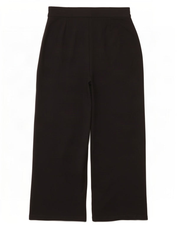 Pantaloni corti a vita alta da donna Marks & Spencer UK 12 Medium W30 L27 Bla