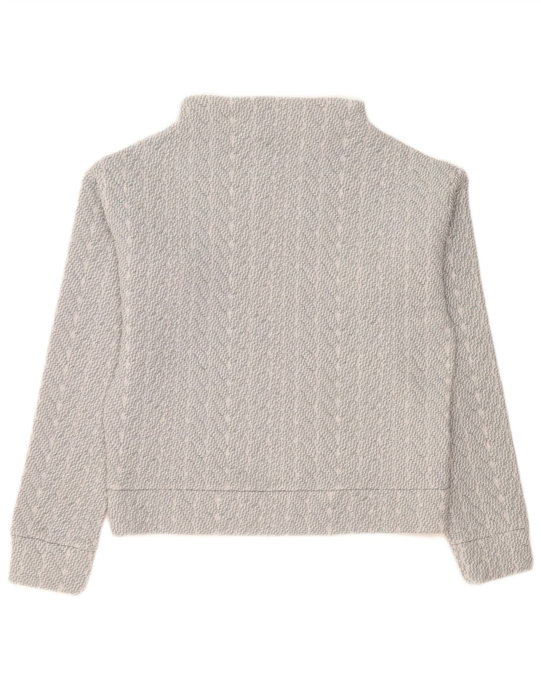 Felpa oversize da donna Gap Jumper UK 6 XS Poliestere a righe grigie