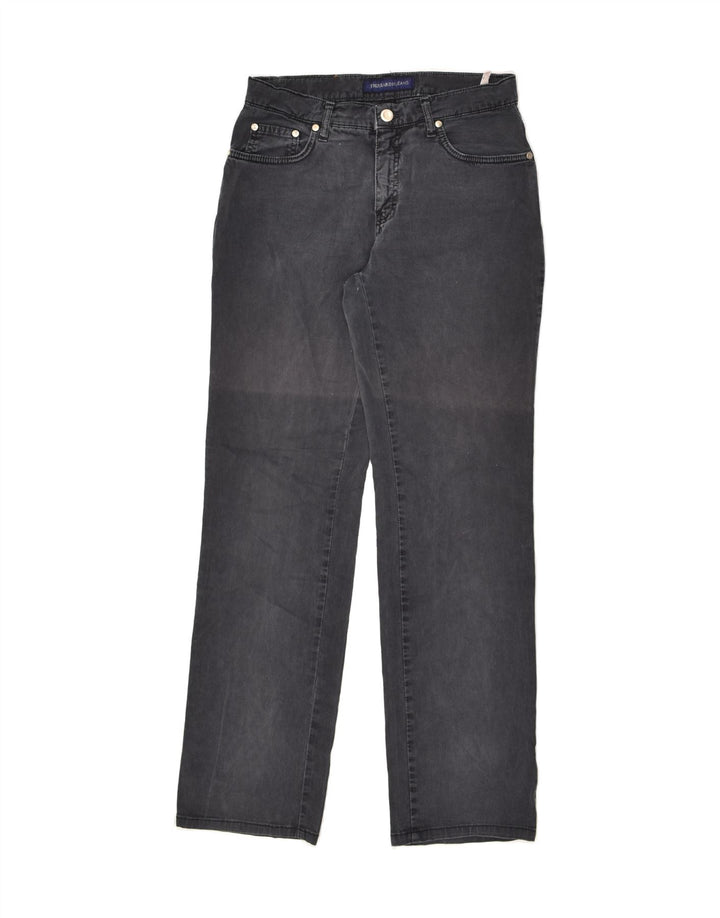 TRUSSARDI Womens Slim Jeans W27 L31  Black Cotton | Vintage Trussardi | Thrift | Second-Hand Trussardi | Used Clothing | Messina Hembry 