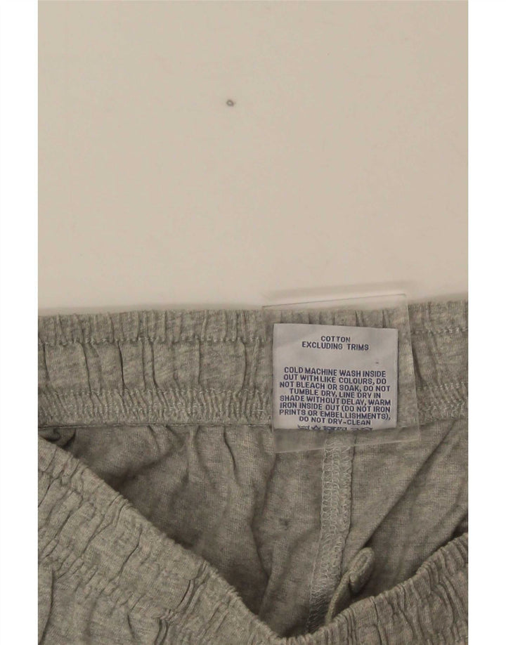 Pantaloncini sportivi grafici da uomo Champion in cotone grigio medio