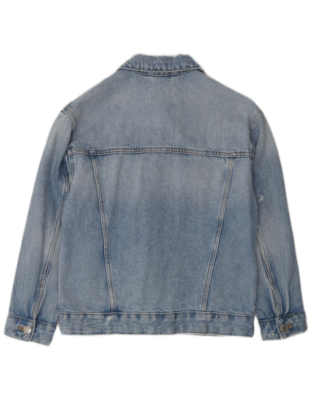 Giacca di jeans invecchiata Zara per ragazze 9-10 anni Blu