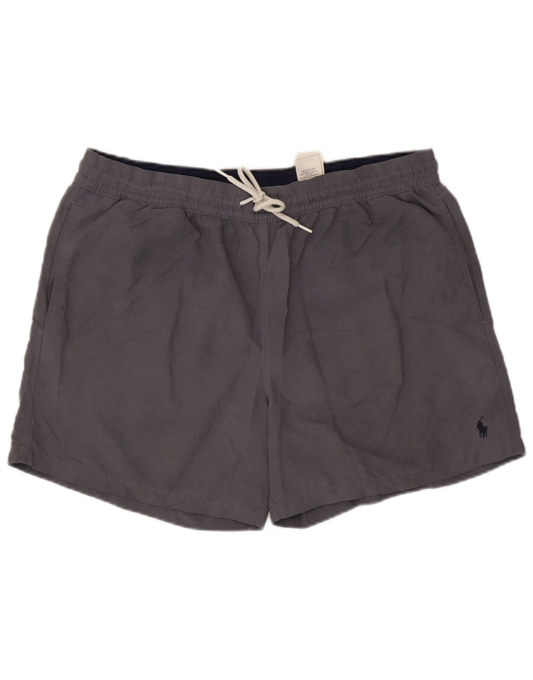 Pantaloncini da bagno da uomo Polo Ralph Lauren XL poliestere grigio