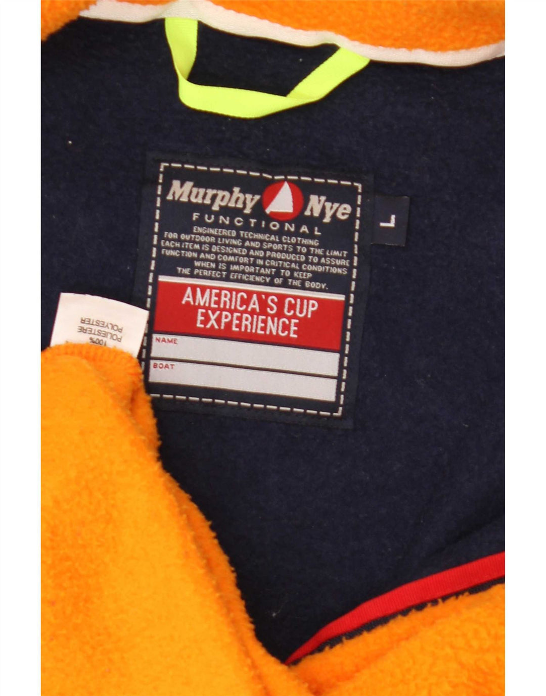 Maglione in pile grafico da uomo Murphy & Nye grande blocco di colori multicolore