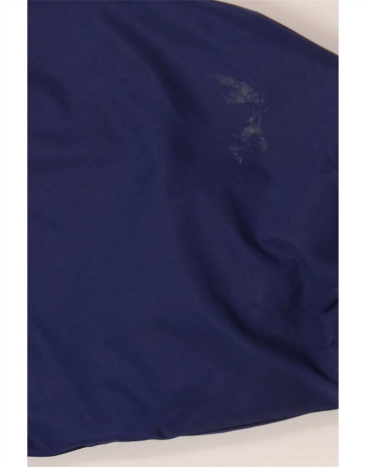 Giacca bomber da uomo Adidas UK 42/44 Large Blu Poliammide
