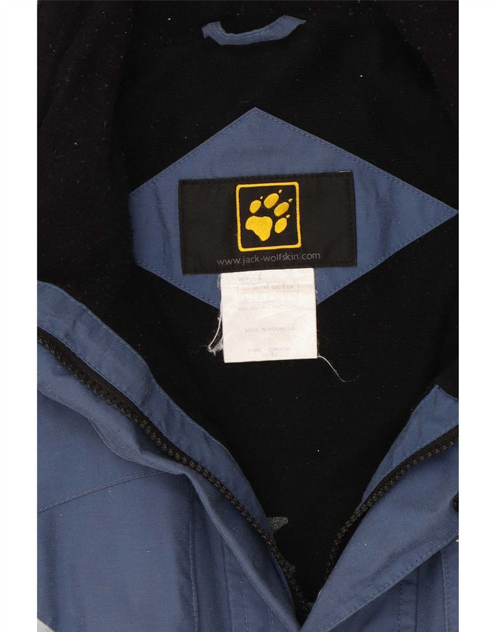 Giacca da sci da uomo Jack Wolfskin UK 40/42 Large Blu Colourblock in poliammide