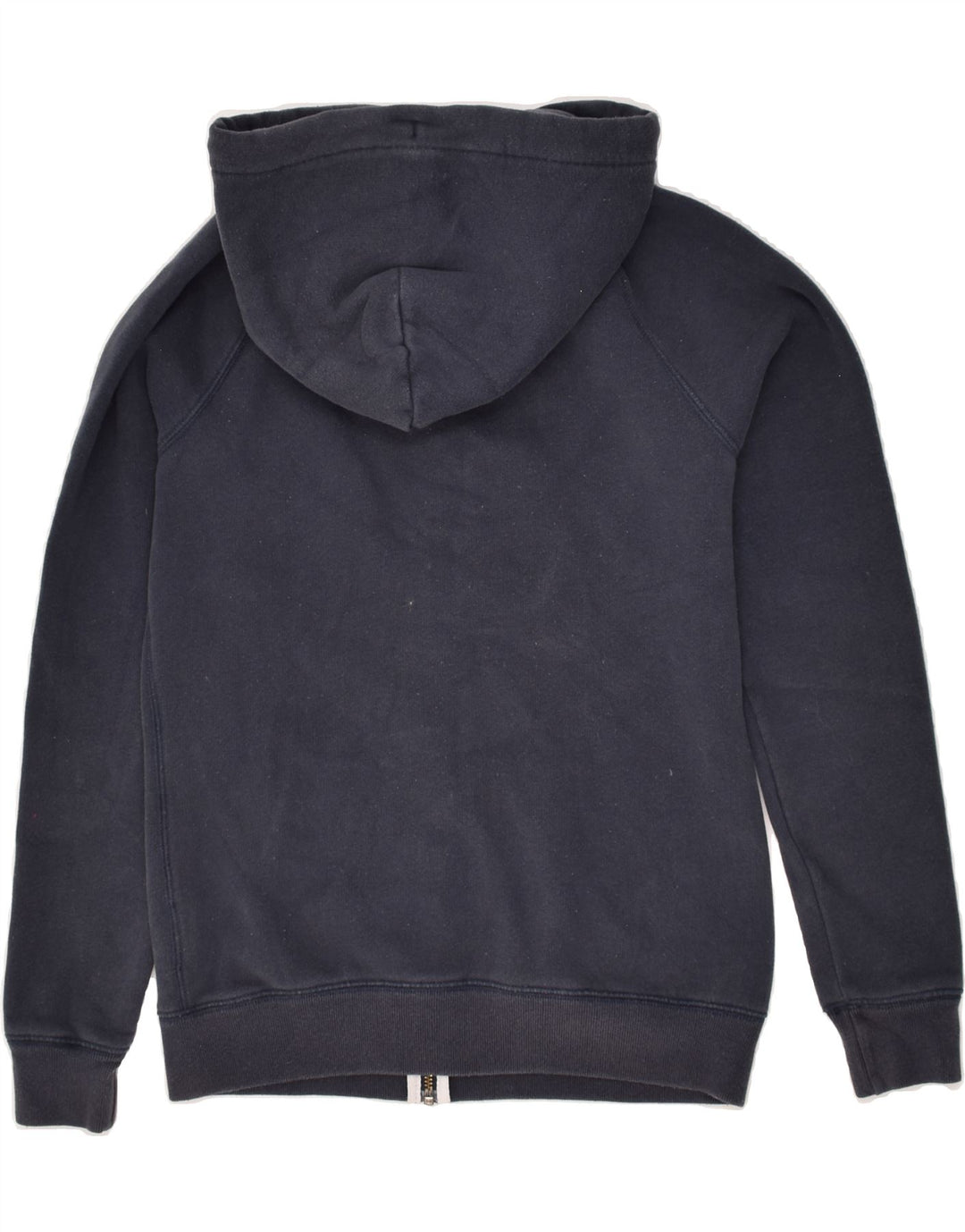 JACK WILLS Womens Zip Hoodie Sweater UK 10 Small Navy Blue Cotton | Vintage Jack Wills | Thrift | Second-Hand Jack Wills | Used Clothing | Messina Hembry 