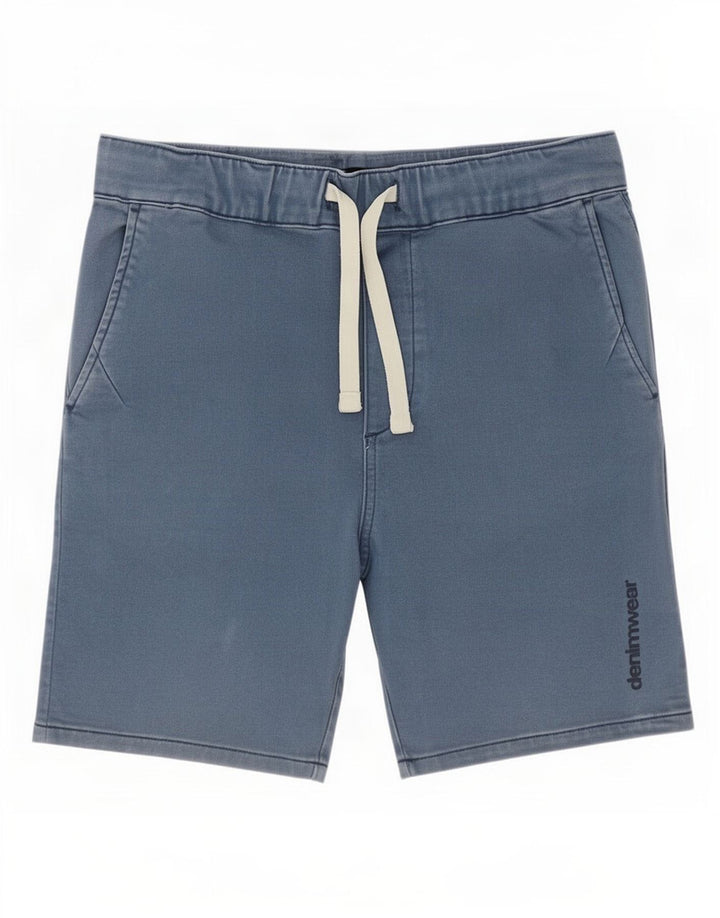 Pantaloncini Zara da uomo piccoli W29 in cotone blu