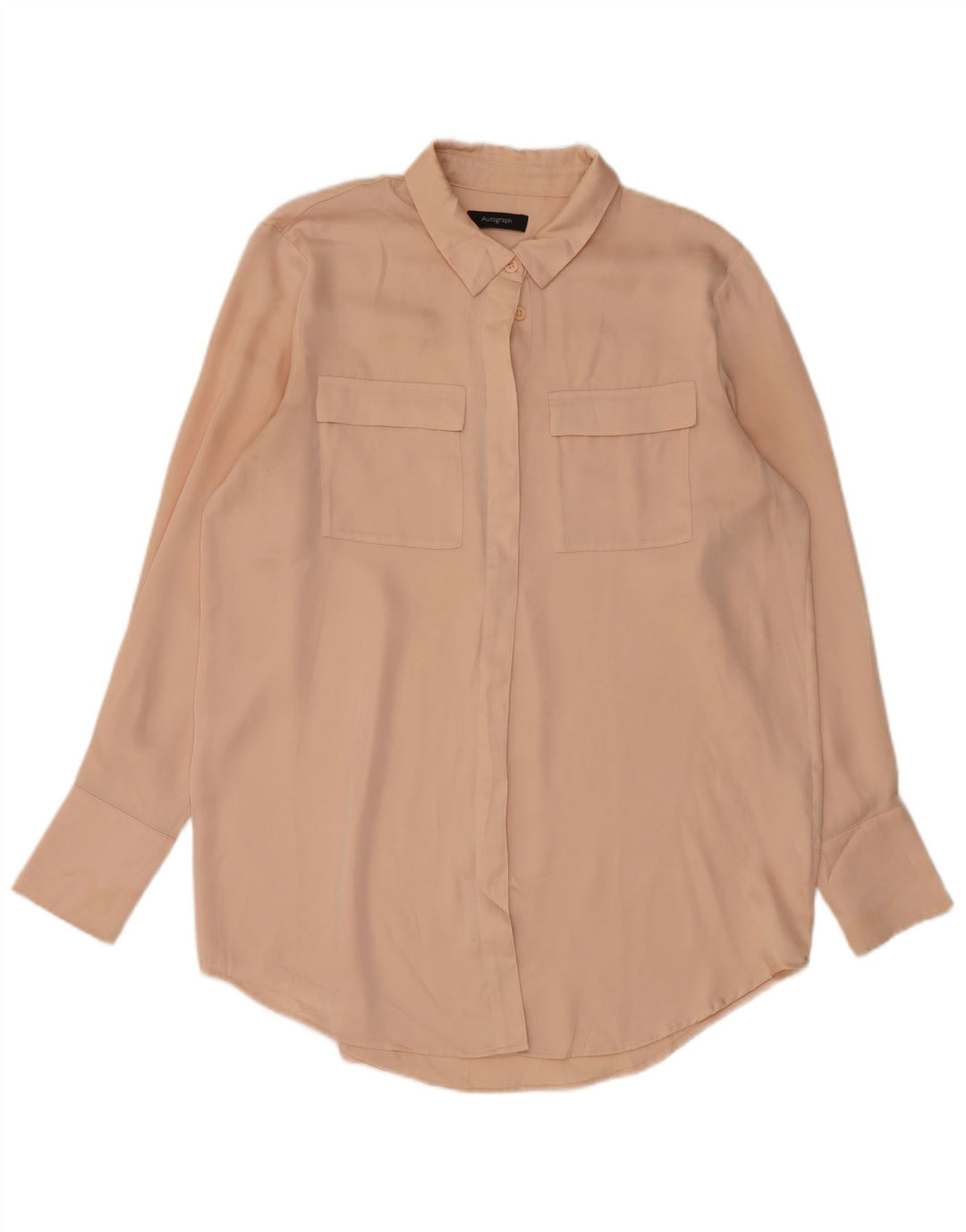 Camicia autografa da donna Marks & Spencer UK 16 grande rosa