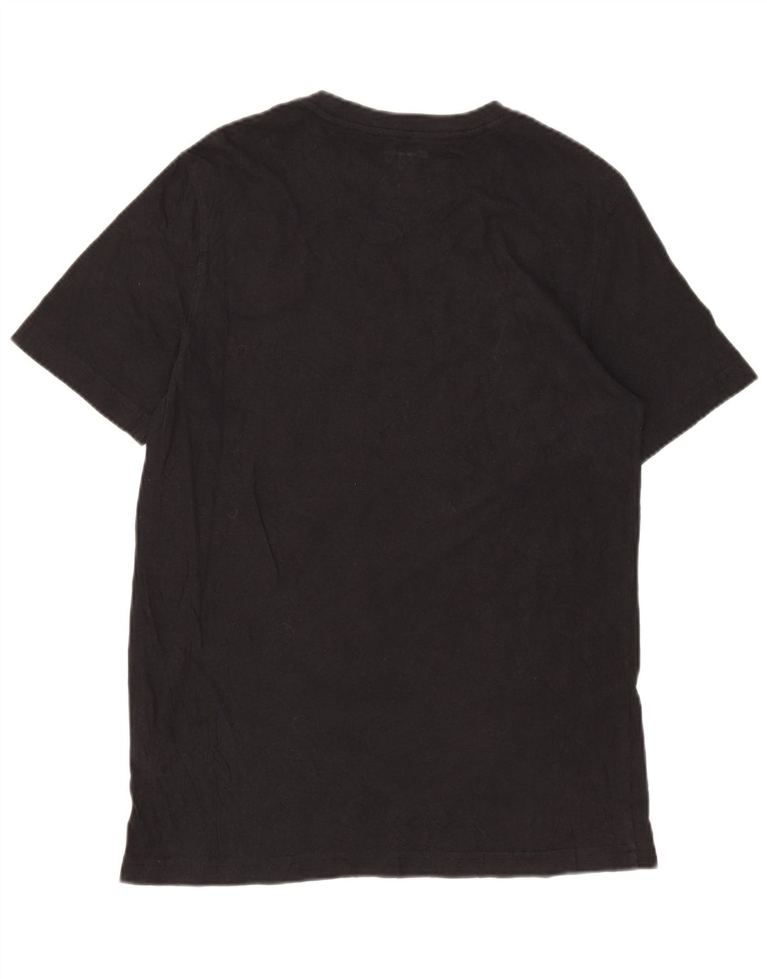 T-shirt grafica da uomo Champion Top in cotone nero medio