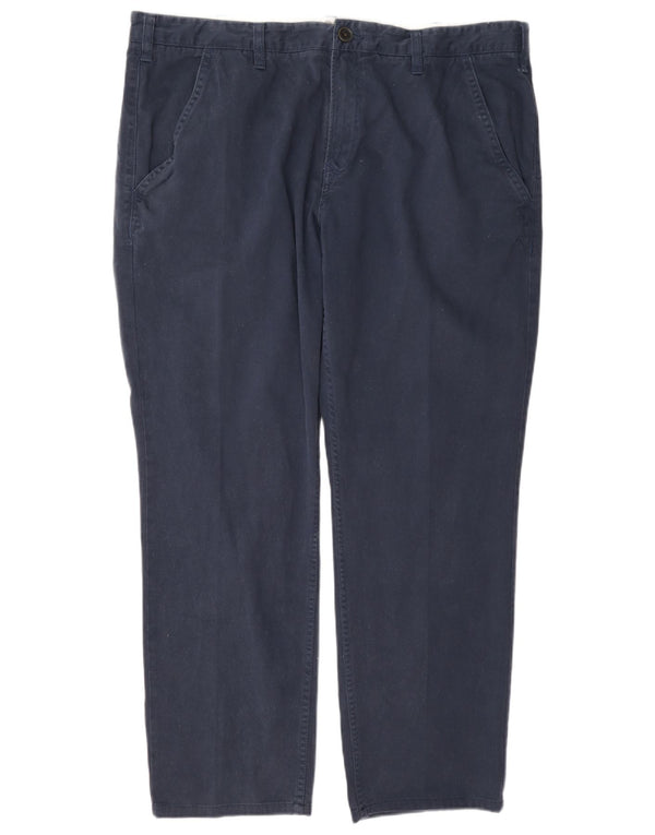 Pantaloni chino slim da uomo Timberland W40 L30 cotone blu navy