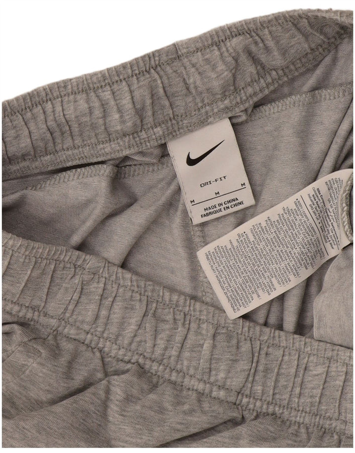 Pantaloncini sportivi Nike Dri Fit da uomo in cotone grigio medio